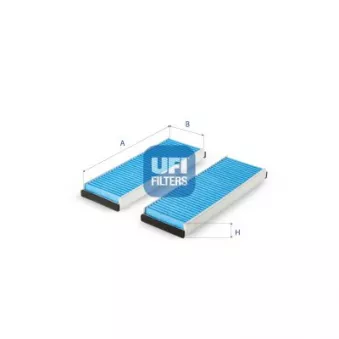Filtre, air de l'habitacle UFI 34.153.00