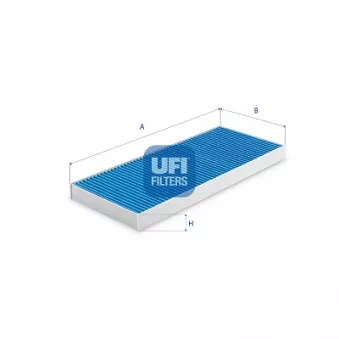 Filtre, air de l'habitacle UFI 34.156.00