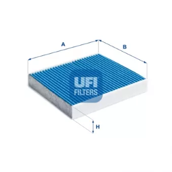 Filtre, air de l'habitacle UFI 34.158.00