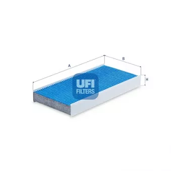Filtre, air de l'habitacle UFI 34.160.00