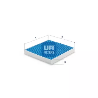 Filtre, air de l'habitacle UFI 34.167.00
