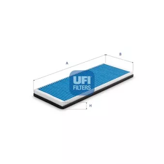 Filtre, air de l'habitacle UFI 34.195.00