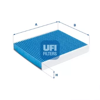 Filtre, air de l'habitacle UFI 34.199.00