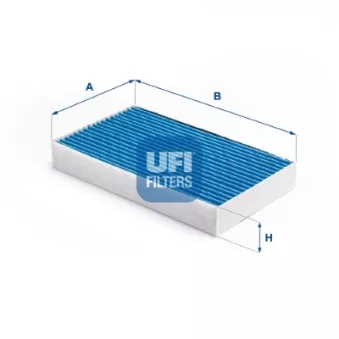 Filtre, air de l'habitacle UFI 34.217.00