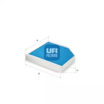 Filtre, air de l'habitacle UFI 34.222.00