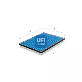 Filtre, air de l'habitacle UFI 34.224.00