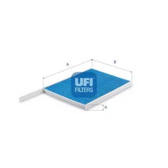 Filtre, air de l'habitacle UFI 34.233.00