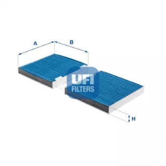 Filtre, air de l'habitacle UFI 34.241.00