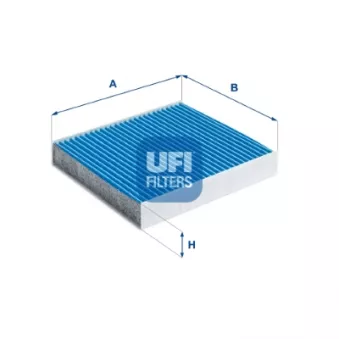 Filtre, air de l'habitacle UFI 34.244.00