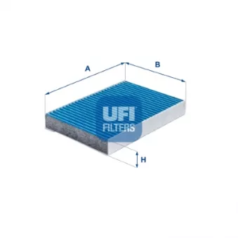 Filtre, air de l'habitacle UFI 34.245.00