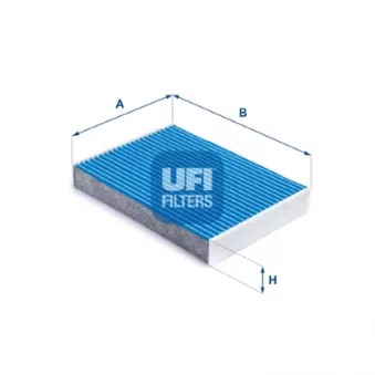 Filtre, air de l'habitacle UFI 34.257.00