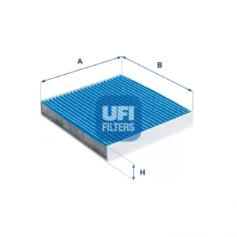 Filtre, air de l'habitacle UFI 34.266.00