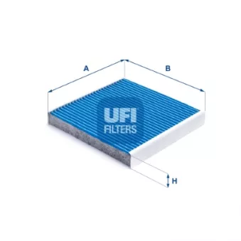 Filtre, air de l'habitacle UFI 34.284.00