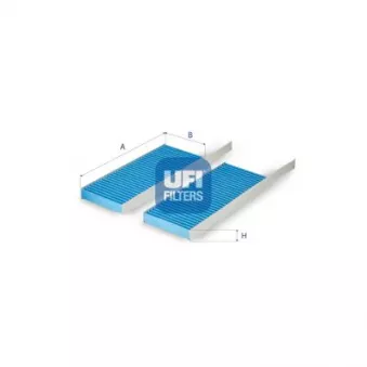 Filtre, air de l'habitacle UFI 34.287.00