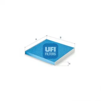Filtre, air de l'habitacle UFI 34.288.00