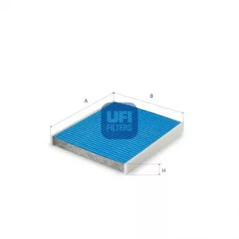 Filtre, air de l'habitacle UFI 34.314.00