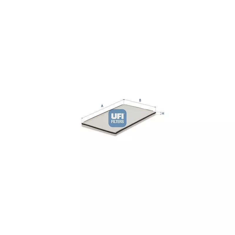 Filtre, air de l'habitacle UFI 53.001.00