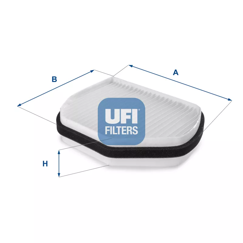 Filtre, air de l'habitacle UFI 53.007.00