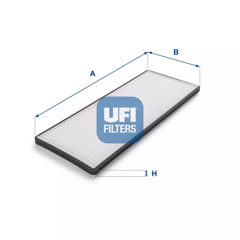 Filtre, air de l'habitacle UFI 53.015.00