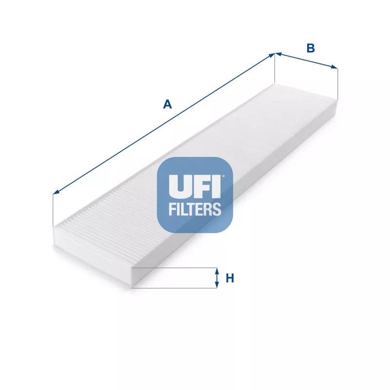 Filtre, air de l'habitacle UFI 53.017.00