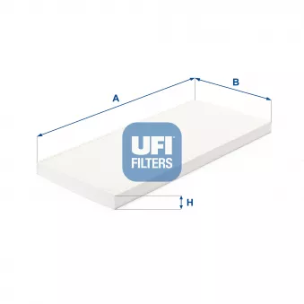 Filtre, air de l'habitacle UFI
