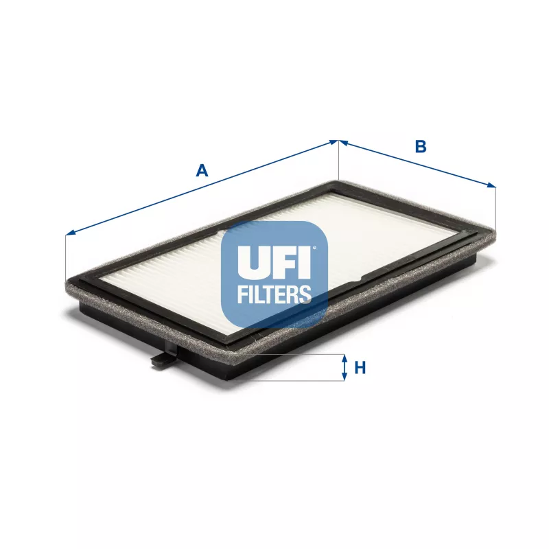 Filtre, air de l'habitacle UFI 53.026.00
