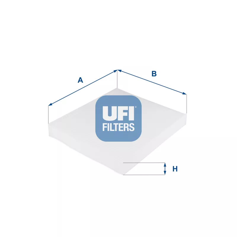 Filtre, air de l'habitacle UFI 53.031.00