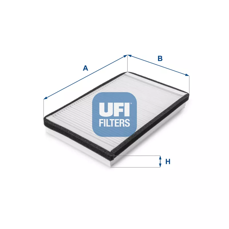 Filtre, air de l'habitacle UFI 53.033.00