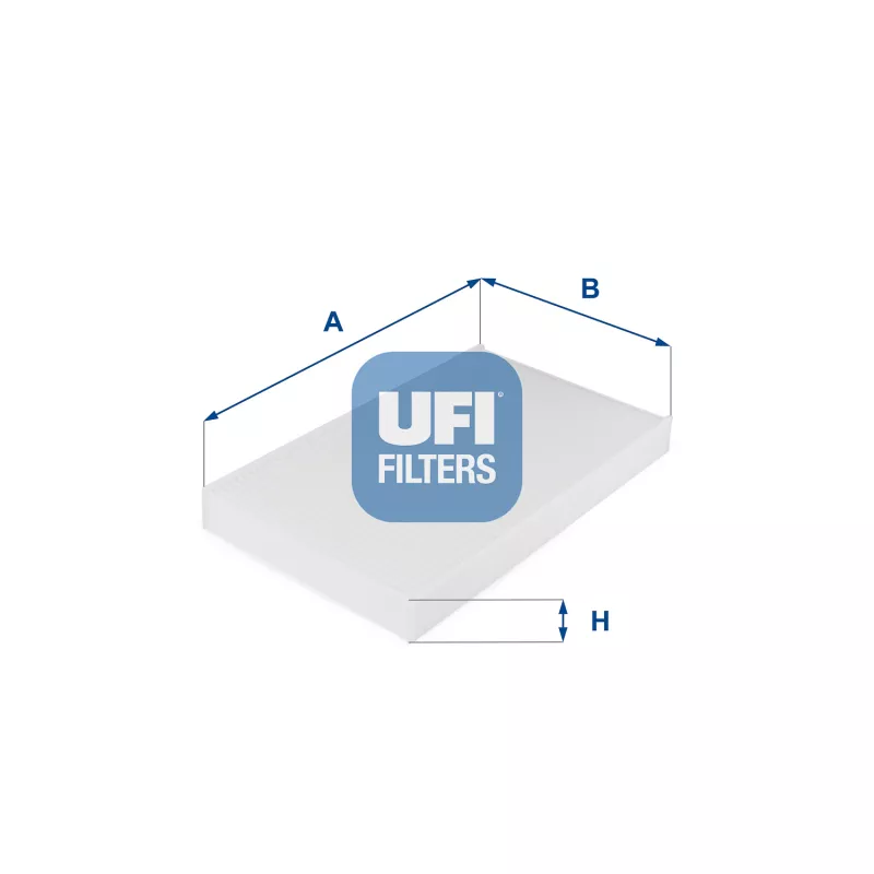 Filtre, air de l'habitacle UFI 53.038.00