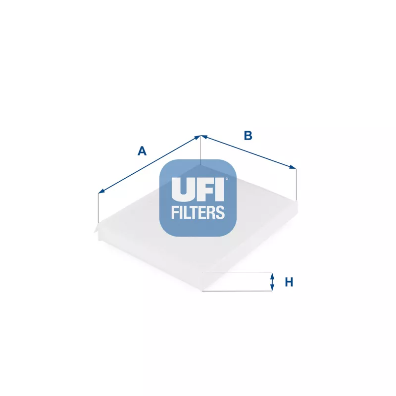 Filtre, air de l'habitacle UFI 53.043.00