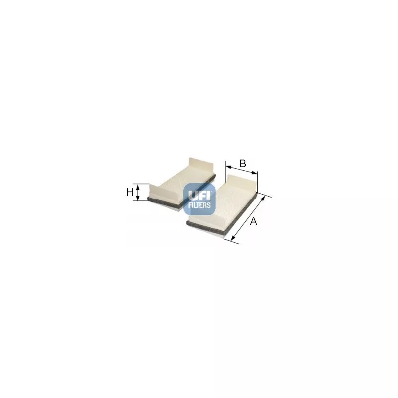 Filtre, air de l'habitacle UFI 53.068.00