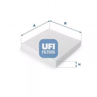 Filtre, air de l'habitacle UFI 53.086.00