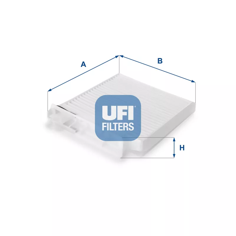 Filtre, air de l'habitacle UFI 53.104.00