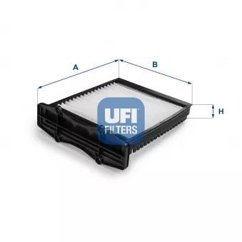 Filtre, air de l'habitacle UFI 53.105.00
