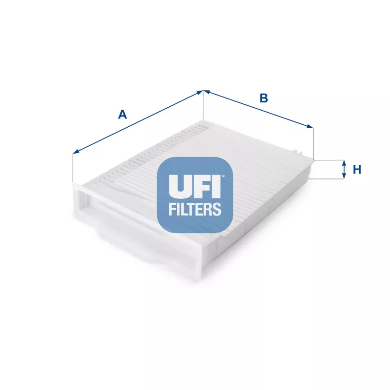 Filtre, air de l'habitacle UFI 53.107.00