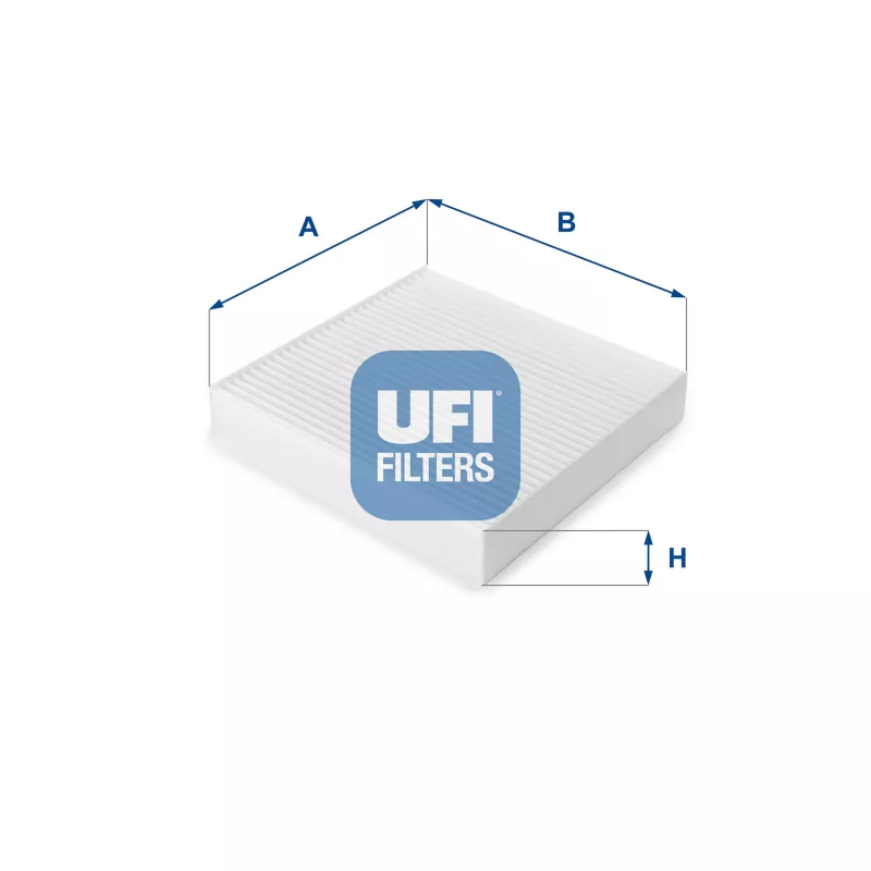 Filtre, air de l'habitacle UFI 53.109.00
