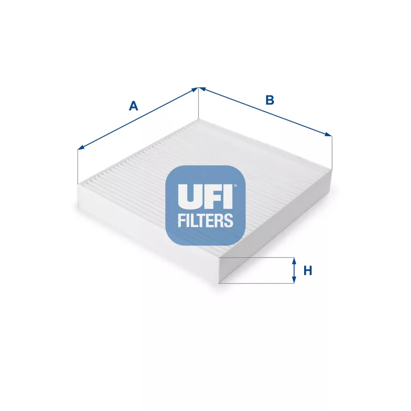 Filtre, air de l'habitacle UFI 53.115.00