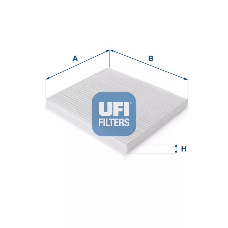 Filtre, air de l'habitacle UFI 53.125.00