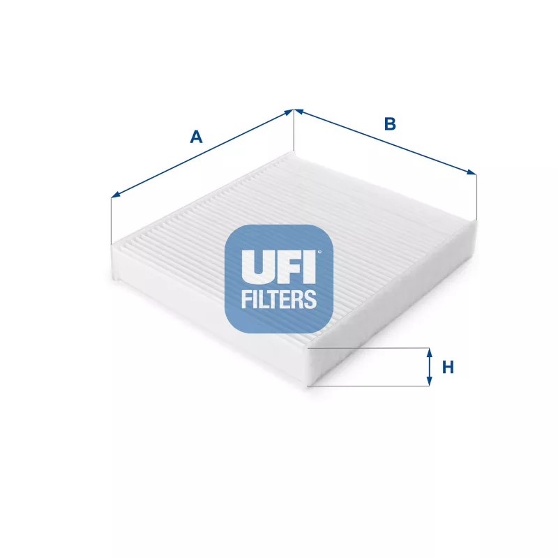 Filtre, air de l'habitacle UFI 53.129.00