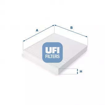 Filtre, air de l'habitacle UFI 53.150.00