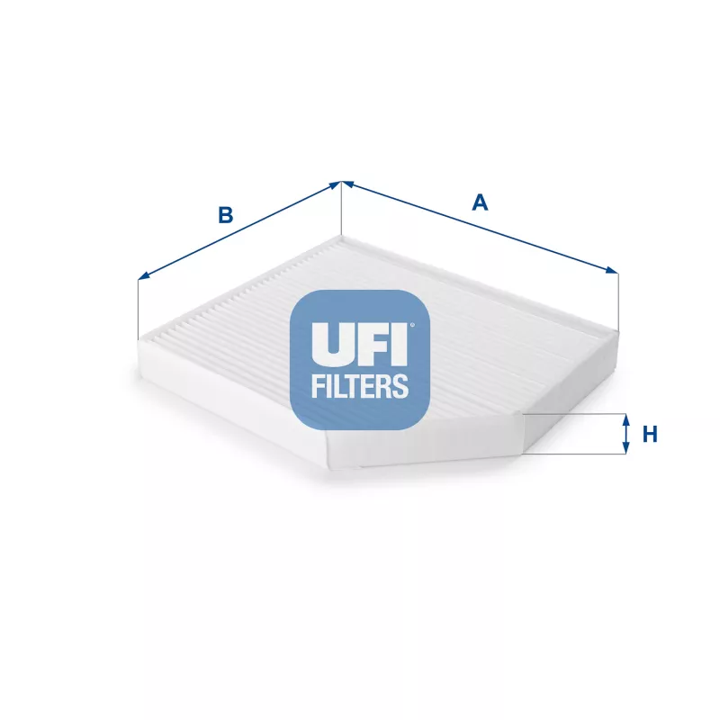 Filtre, air de l'habitacle UFI 53.153.00