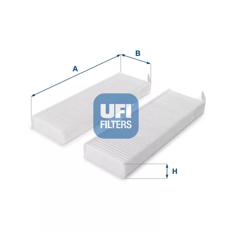 Filtre, air de l'habitacle UFI 53.154.00
