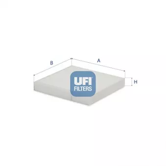 Filtre, air de l'habitacle UFI 53.160.00