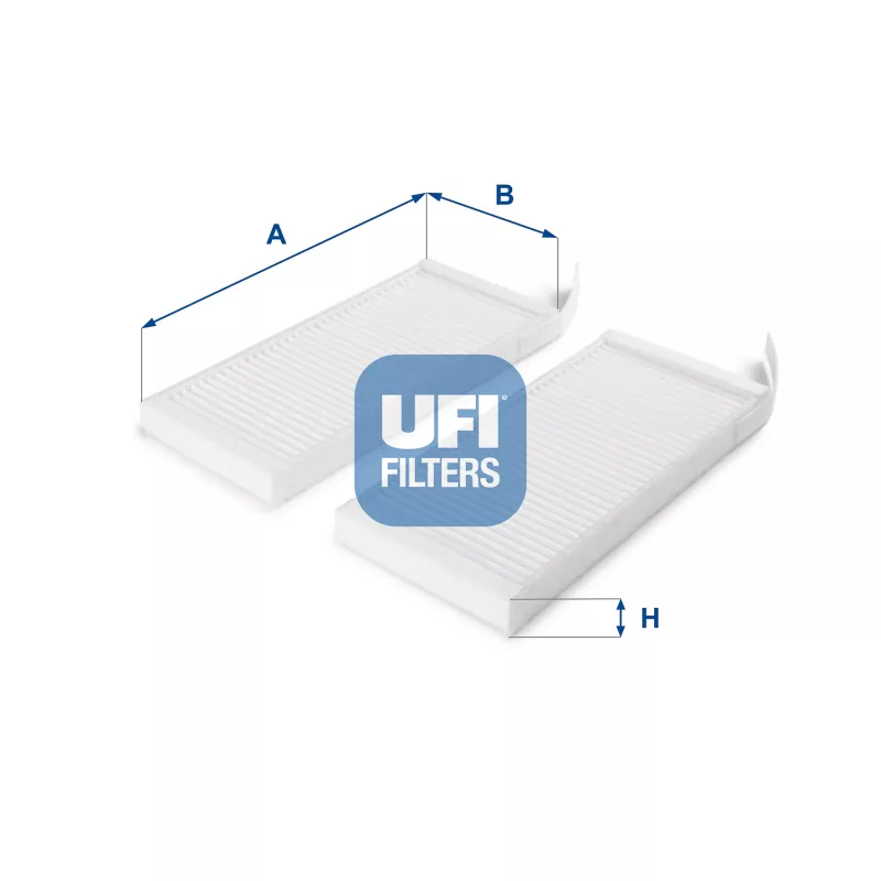 Filtre, air de l'habitacle UFI 53.164.00
