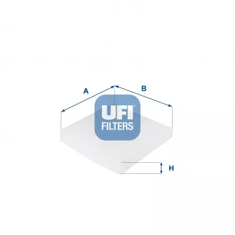 Filtre, air de l'habitacle UFI 53.210.00