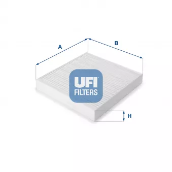 Filtre, air de l'habitacle UFI 53.218.00
