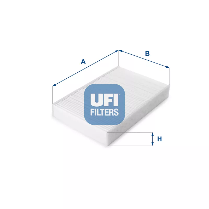 Filtre, air de l'habitacle UFI 53.223.00