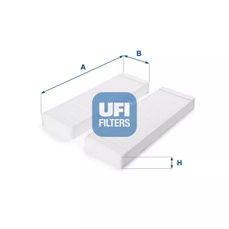 Filtre, air de l'habitacle UFI 53.226.00