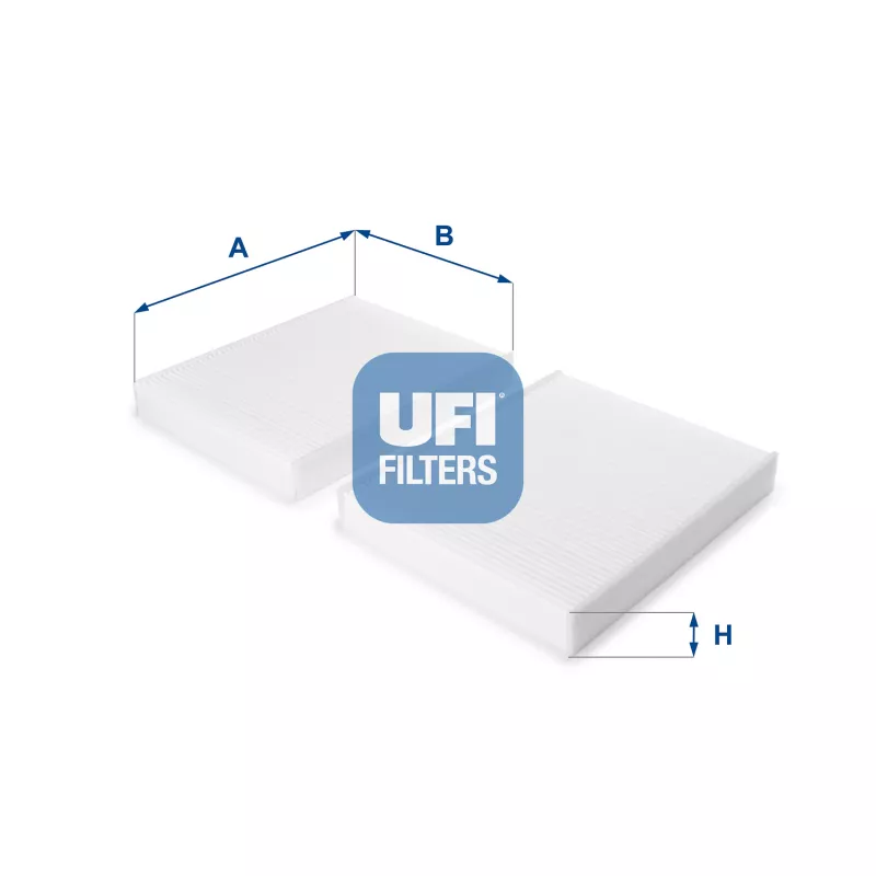 Filtre, air de l'habitacle UFI 53.229.00