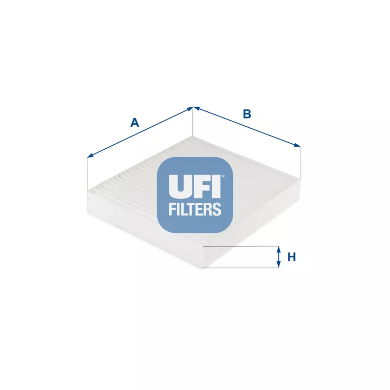 Filtre, air de l'habitacle UFI 53.249.00